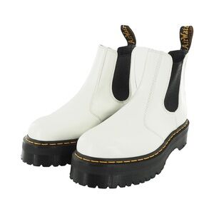 Dr. Marten 2976 Quad Smooth Leather Platform Chelsea Boots